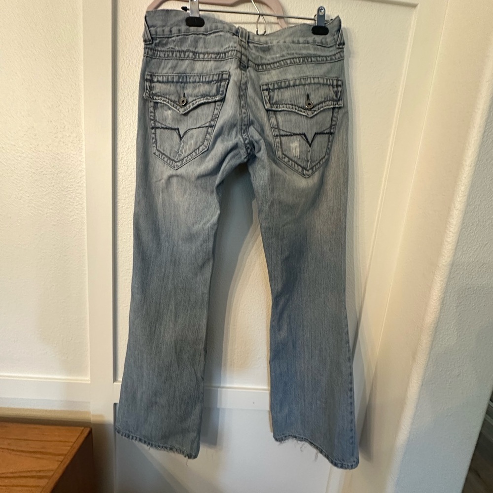 Guess Jeans Rancho style lightly distressed. Size 32 waist x 32 inseam